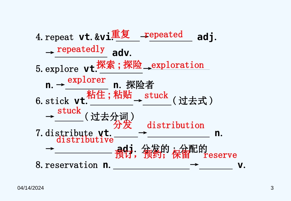 高中英语 Unit 3 The world of colours and light 精品课件 译林版选修8_第3页