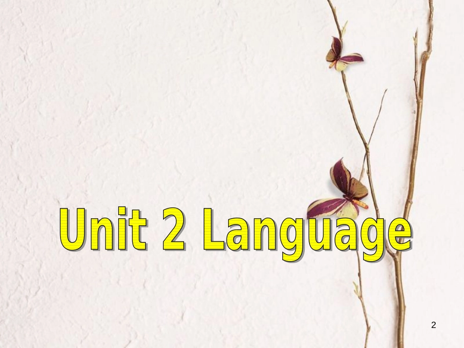 湖南省茶陵县高中英语 Unit 2 Language Grammar and usage课件 牛津译林版必修3_第2页