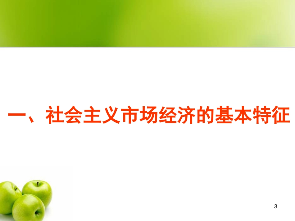 高中政治 9.2社会主义市场经济课件 新人教版必修1_第3页