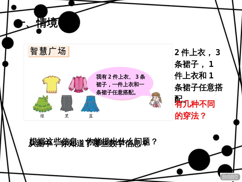 三年级数学上册 第二单元 智慧广场（一）搭配的学问课件 青岛版_第3页
