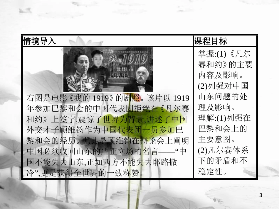 高中历史 第二单元 凡尔赛—华盛顿体系下的短暂和平 第5课 凡尔赛体系的建立课件 岳麓版选修3_第3页