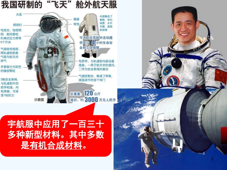 高中化学§3.4 有机合成课件人教版选修5_第1页