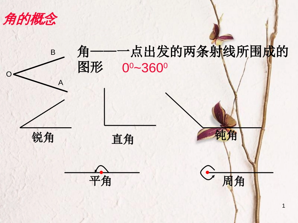 江苏省宿迁市高中数学 第一章 三角函数 1.1.1 任意角课件1 苏教版必修4_第1页