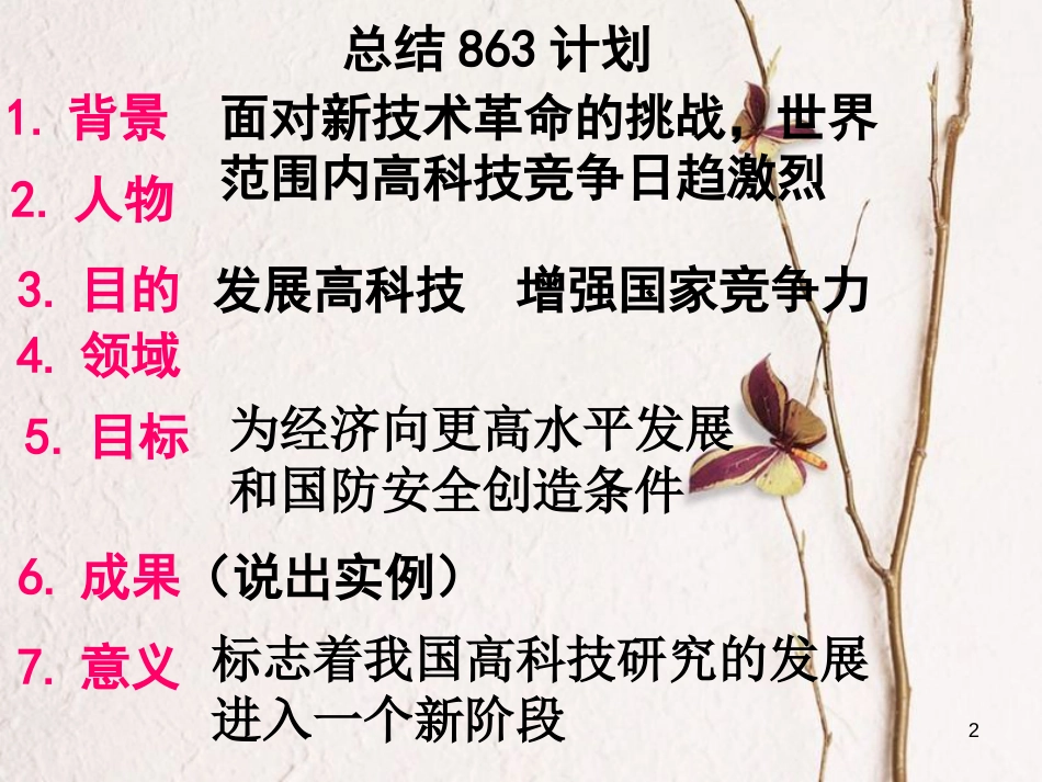 内蒙古鄂尔多斯康巴什新区八年级历史下册 第六单元 科技教育与文化《第18课 科学技术的成就（二）》课件 新人教版_第2页