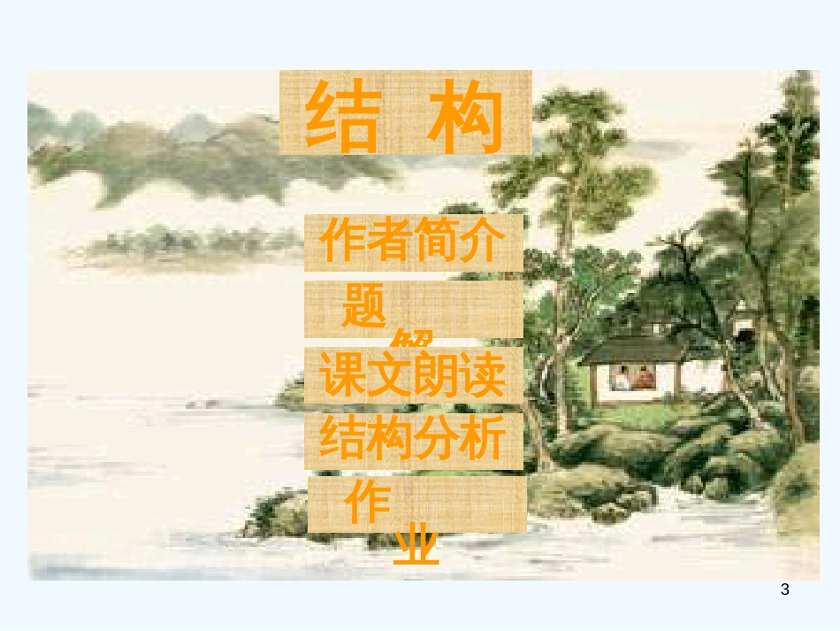 高中语文 归去来兮辞精品课件_第3页