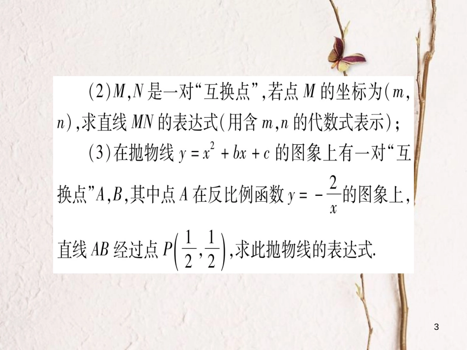 （湖南专版）中考数学总复习第三轮湖南压轴题突破重难点突破1阅读理解题课件_第3页