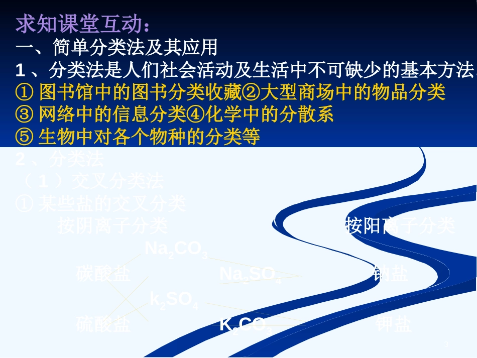 高中化学第一节 物质的分类1课件人教版必修1_第3页
