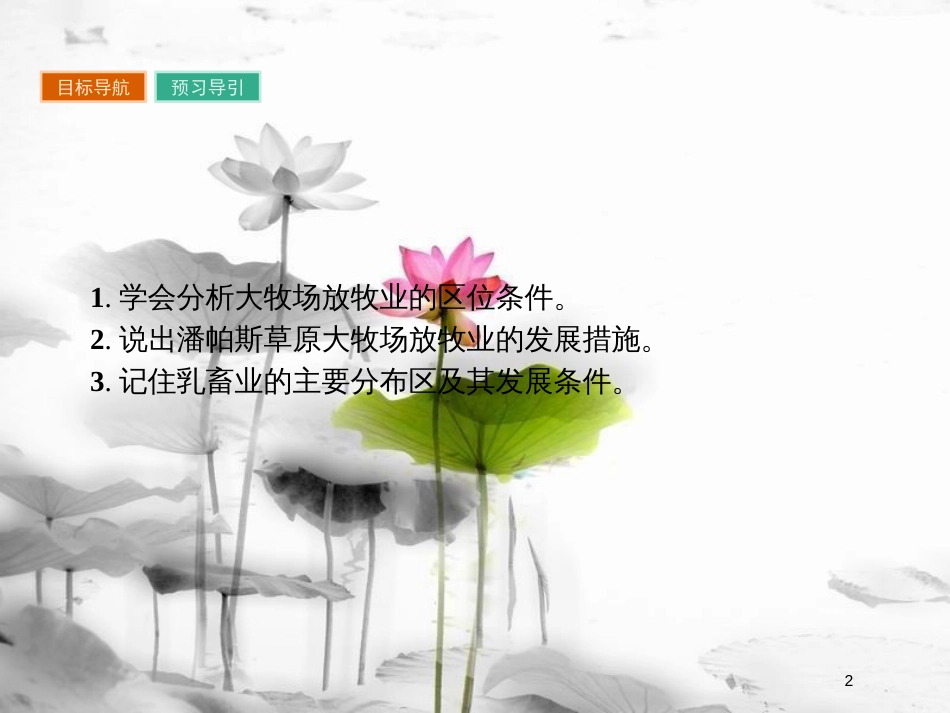 高中地理 第三章 农业地域的形成与发展 3.3 以畜牧业为主的农业地域类型课件 新人教版必修2_第2页