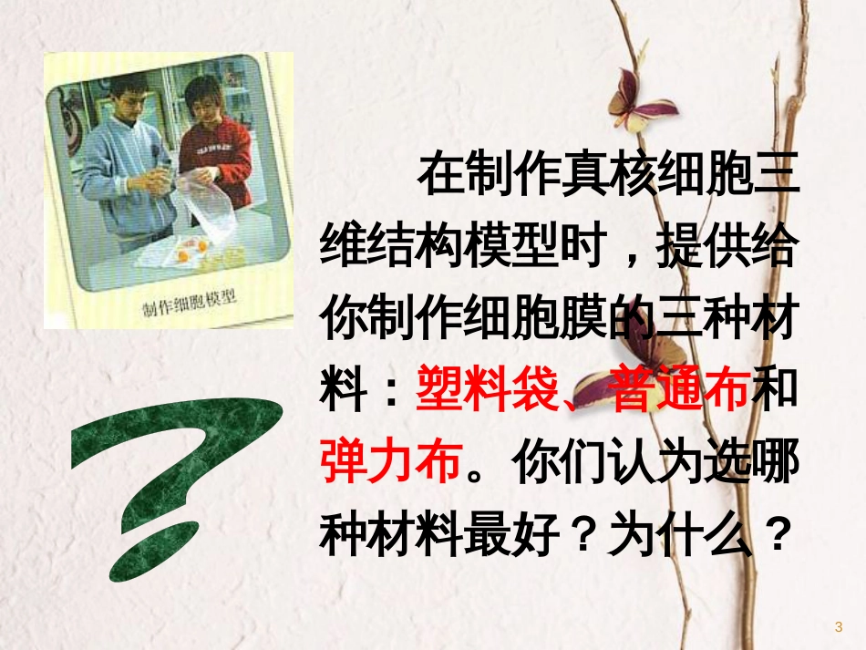 辽宁省沈阳市高中生物 第四章 细胞的物质输入和输出 4.2 生物膜的流动镶嵌模型课件 新人教版必修1_第3页
