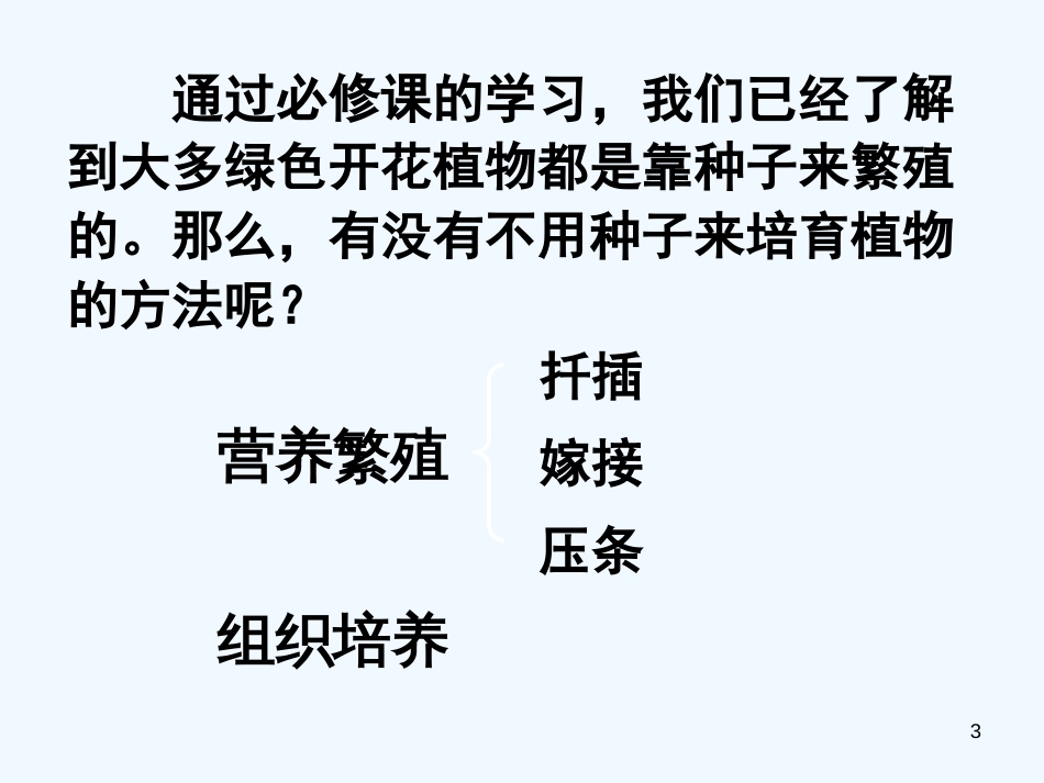 高中生物 3.1《菊花的组织培养》课件 新人教版选修1_第3页