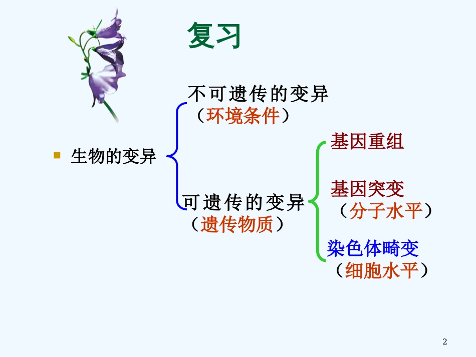 高中生物： 染色体变异 课件浙科版必修2_第2页