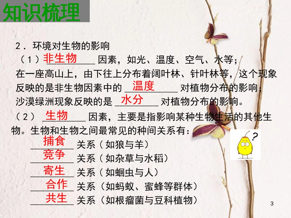七年级生物上册 总复习课件 （新版）新人教版_第3页