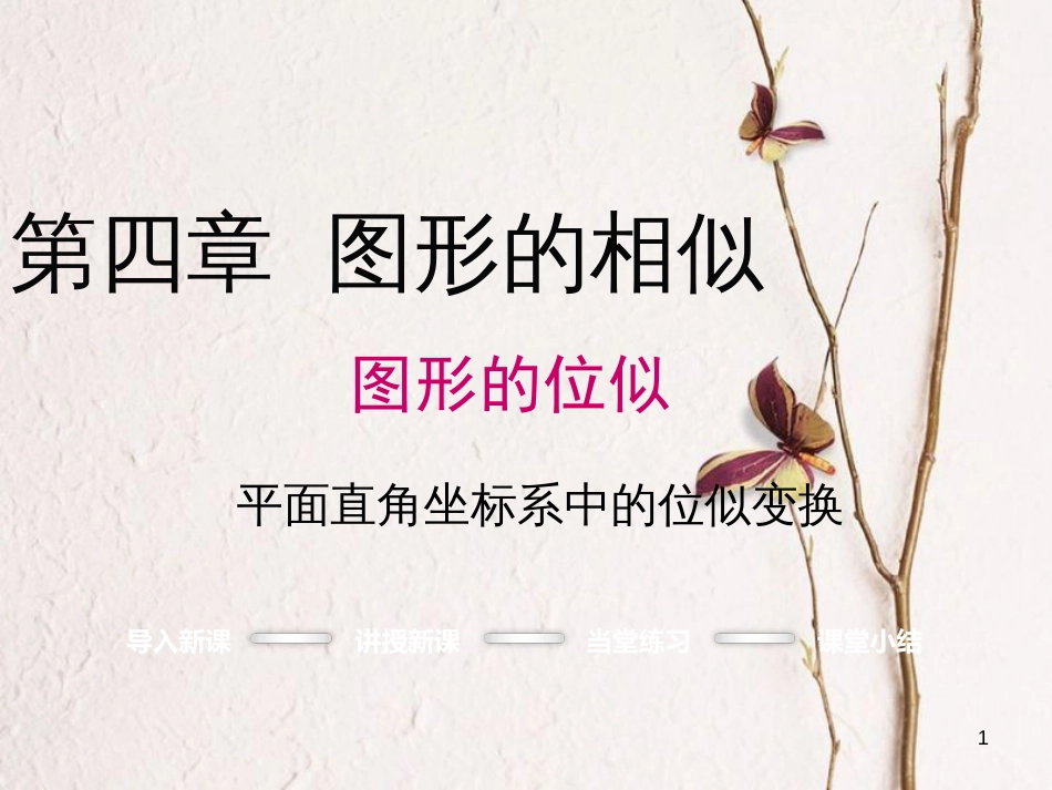九年级数学上册 4.7 图形的位似课件4 （新版）浙教版_第1页
