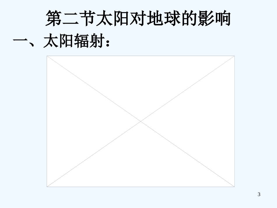 高中地理：太阳对地球的影响课件 人教版必修1_第3页