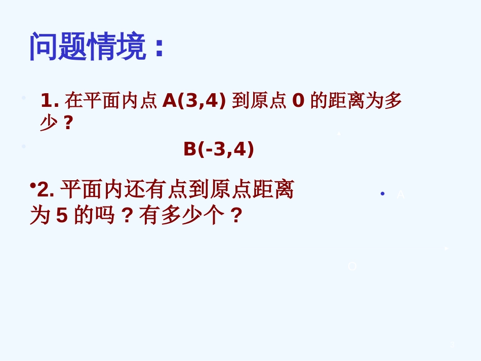 高中数学：7.3《圆与方程1》课件湘教版必修3_第3页