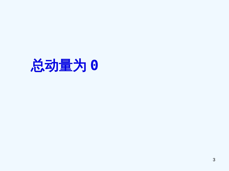 高中物理：16.2《动量守恒定律及应用》课件（新人教版选修3-5）_第3页