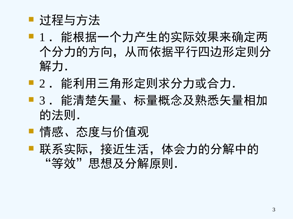 高中物理 力的分解课件 新人教版必修1_第3页