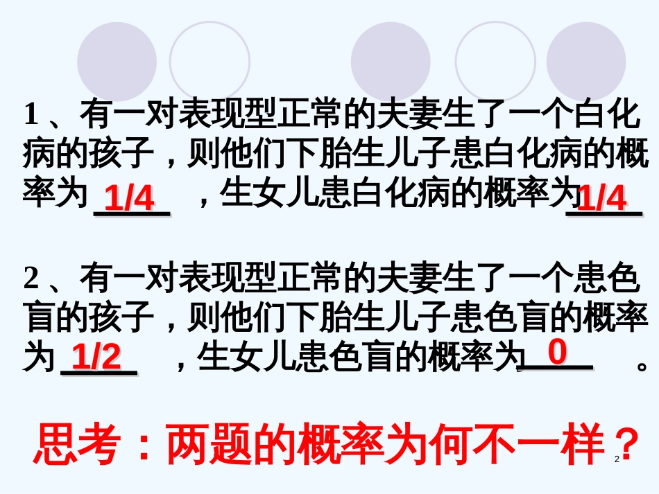 高中生物《第二章 第三节 伴性遗传》课件4 新人教版必修2_第2页
