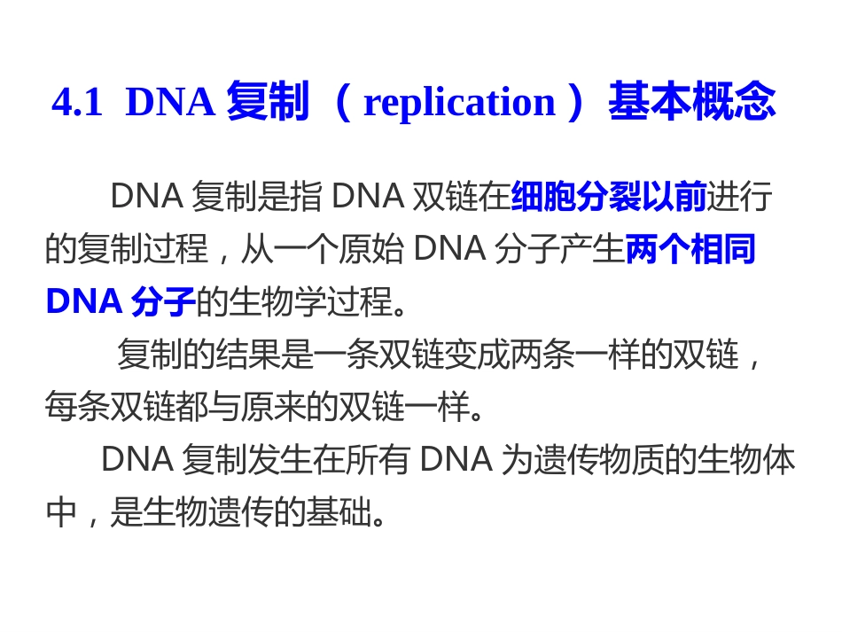 (81)--第 4 章 DNA 复制（DNA Replication）分子生物学基础_第3页