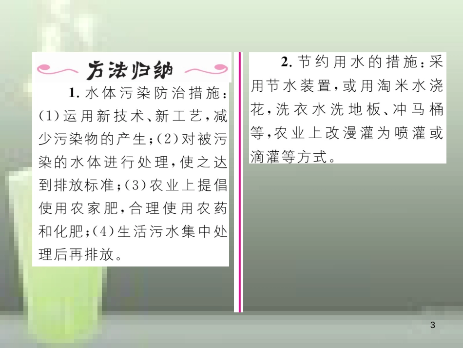 （云南专版）九年级化学上册 第4单元 自然界的水 课题1 爱护水资源习题优质课件 （新版）新人教版_第3页