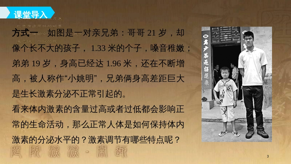 高中生物 第2章 动物和人体生命活动的调节 2.2 通过激素的调节（Ⅱ）优质课件 新人教版必修3_第3页