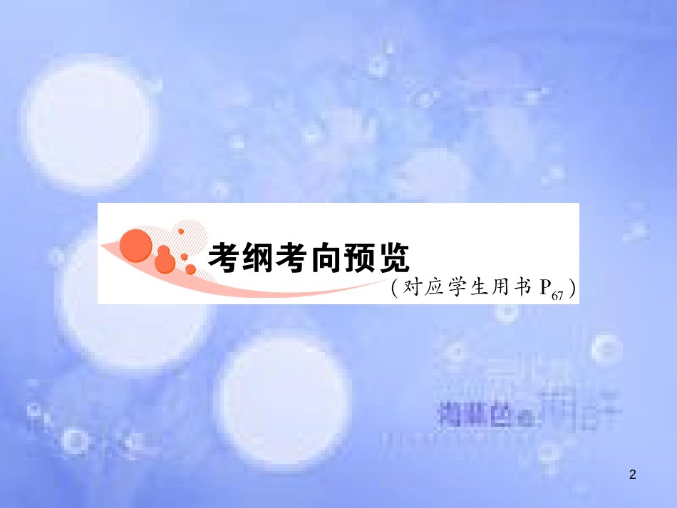 高三生物一轮复习 第三章 DNA是主要的遗传物质（第1课时）精品课件（必修2）_第2页