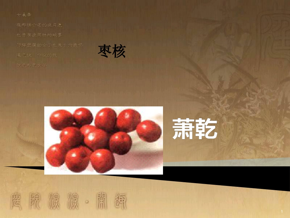 八年级语文上册 第二单元 5 枣核优质课件 苏教版_第1页