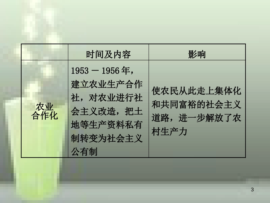 （淄博专版）2019届中考历史复习 第八单元 建设中国特色社会主义优质课件_第3页
