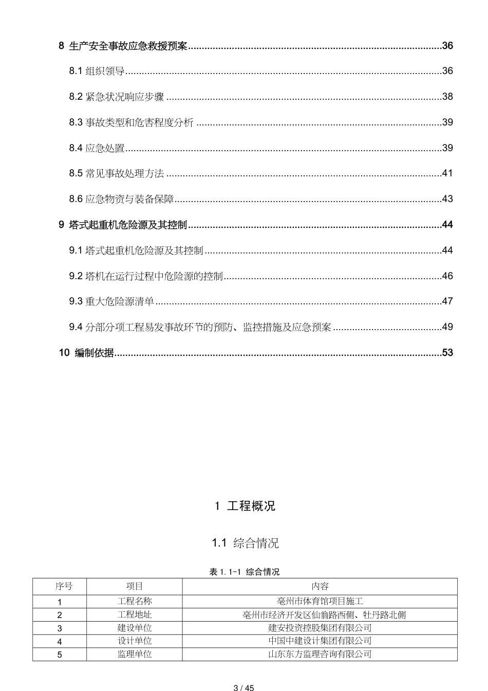 某市体育馆项目施工塔吊安拆专项方案_第3页