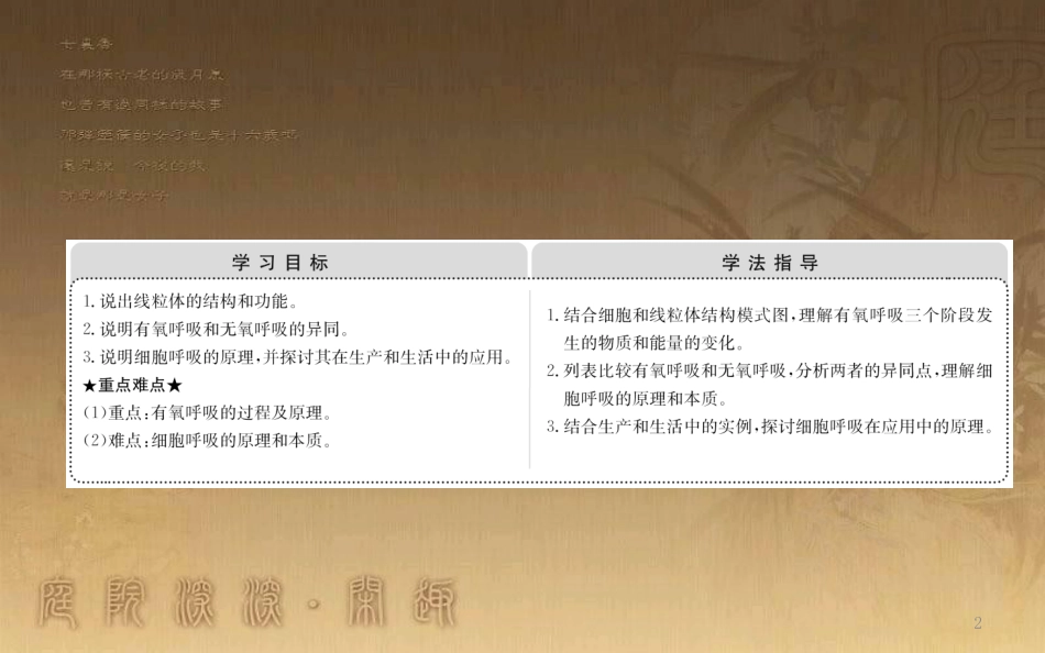 高中生物 第五章 细胞的能量供应和利用 第三节 ATP的主要来源—细胞呼吸 5.3.2优质课件 新人教版必修1_第2页