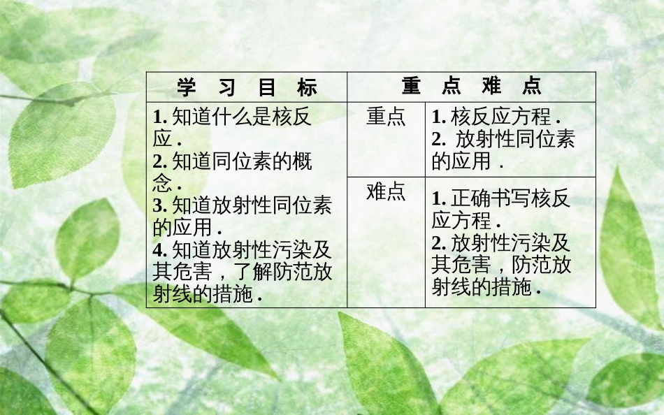 高中物理 第四章 原子核 第三节 放射性同位素优质课件 粤教版选修3-5_第3页