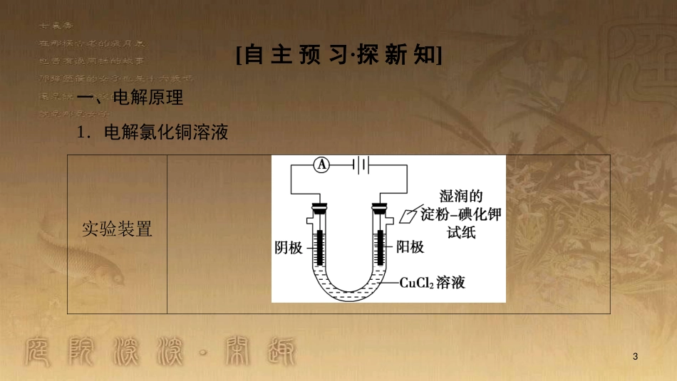 高中化学 专题2 化学反应与能量转化 第3单元 化学能与电能的转化 第2课时 电能转化为化学能优质课件 苏教版必修2_第3页