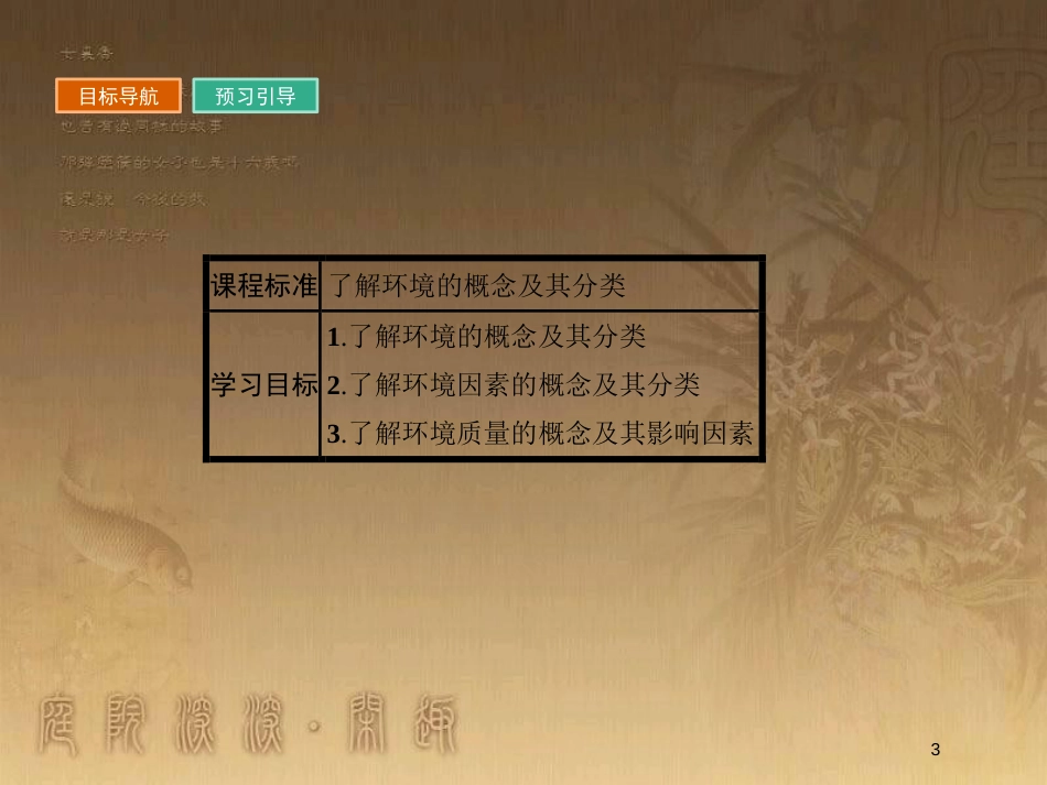 高中地理 第一章 环境与环境问题 1.1 环境概述优质课件 湘教版选修6_第3页