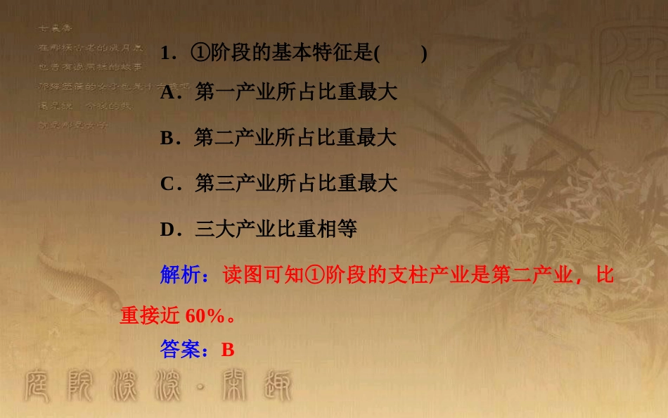 高中地理学业水平测试复习 专题八 区域地理环境与人类活动 考点2 不同发展阶段地理环境对人类生产和生活方式的影响优质课件_第3页