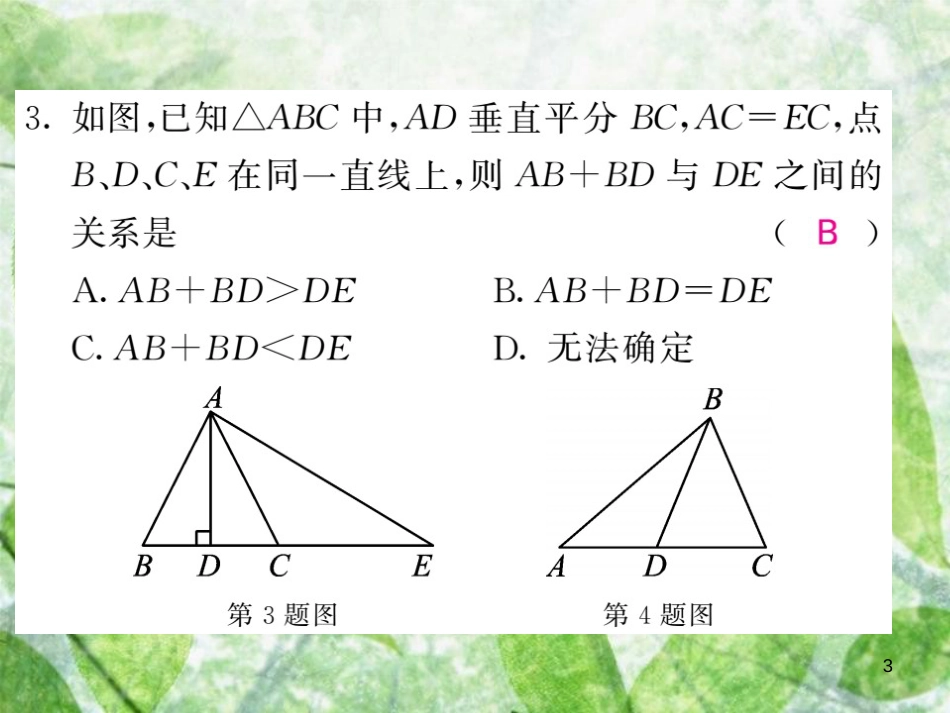 八年级数学上册 双休作业（八）习题优质课件 （新版）沪科版_第3页