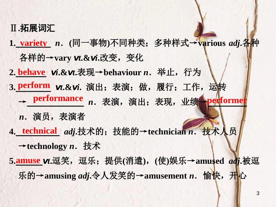 高中英语 Unit 1 Laughter is good for you Section Ⅱ Welcome to the unit &amp; Reading-Language points课件 牛津译林版选修6[共59页][共59页]_第3页