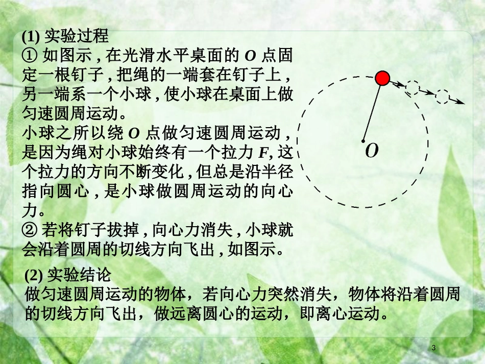 高考物理一轮总复习 实验专题 实验七 观察离心现象优质课件 鲁科版必修2_第3页