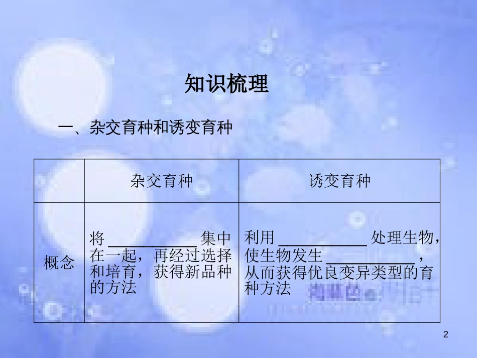 高考生物一轮复习 第四单元 基因的表达 第4讲 从杂交育种到基因工程课件 新人教版必修2_第2页