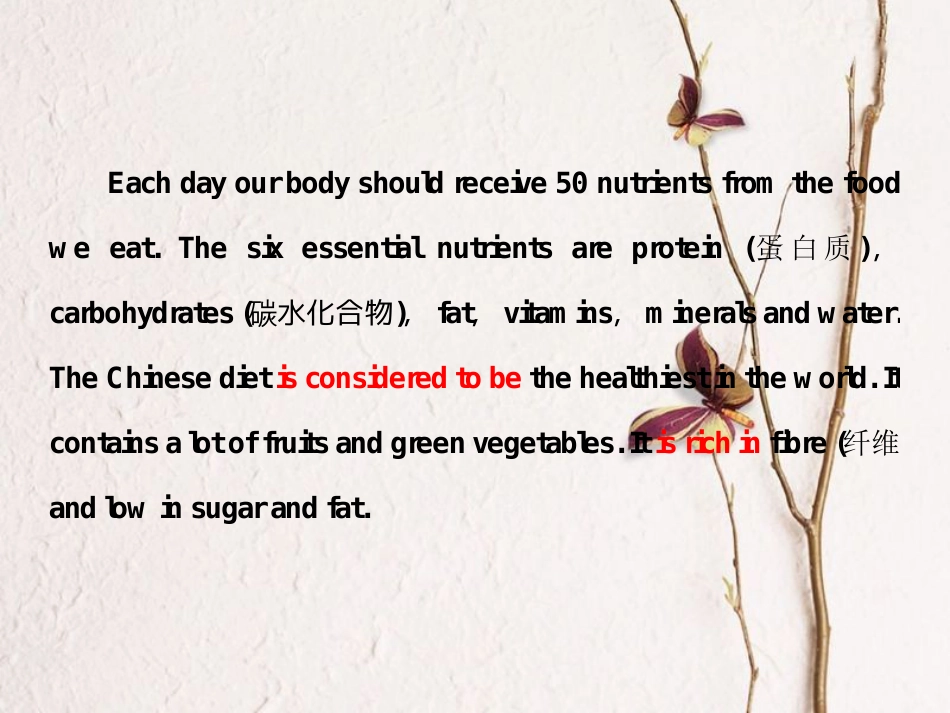 高中英语 Module 1 Our Body and Healthy HabitsSection Ⅰ Introduction &amp; Reading Pre-reading课件 外研版必修2[共24页][共24页]_第2页