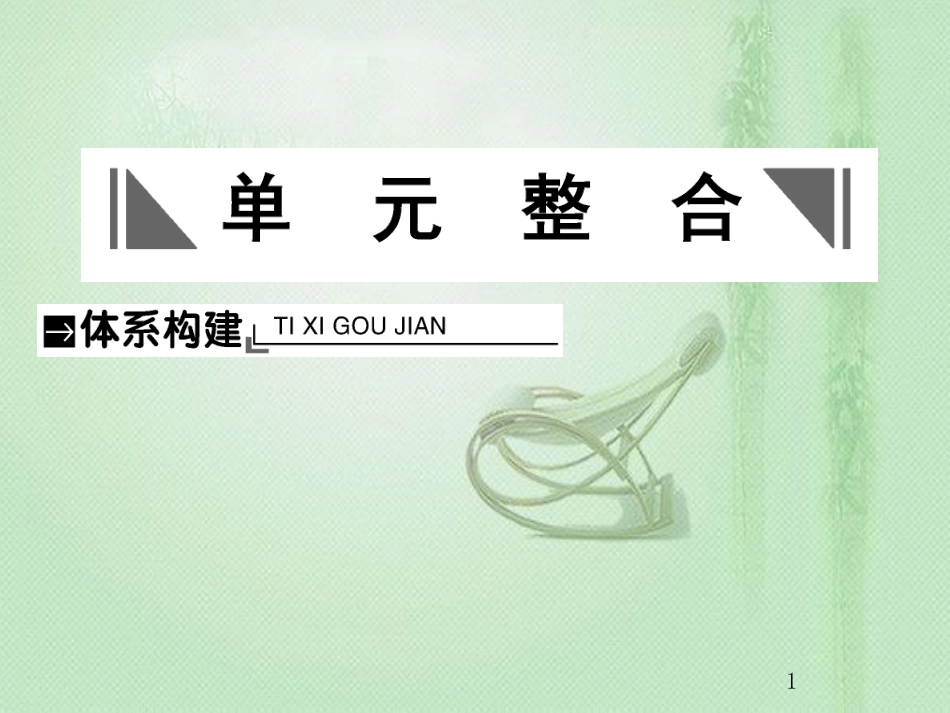 高考历史总复习 第三单元 近代中国反封建、求民主的潮流单元整合优质课件_第1页