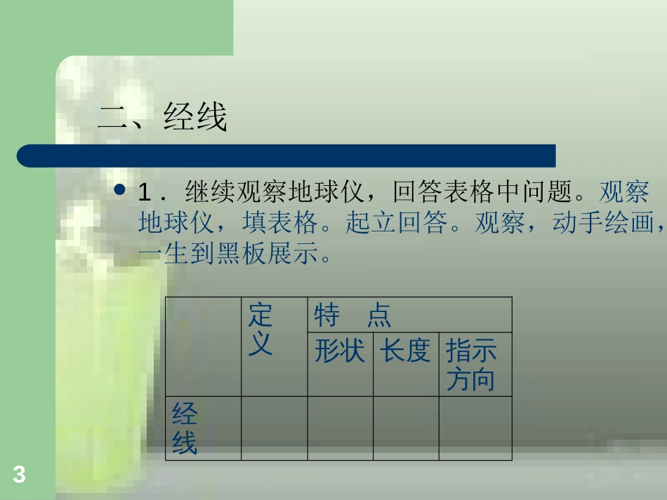 （水滴系列）七年级地理上册 第1章 第2节 地球仪和经纬网（第1课时）优质课件 （新版）商务星球版_第3页