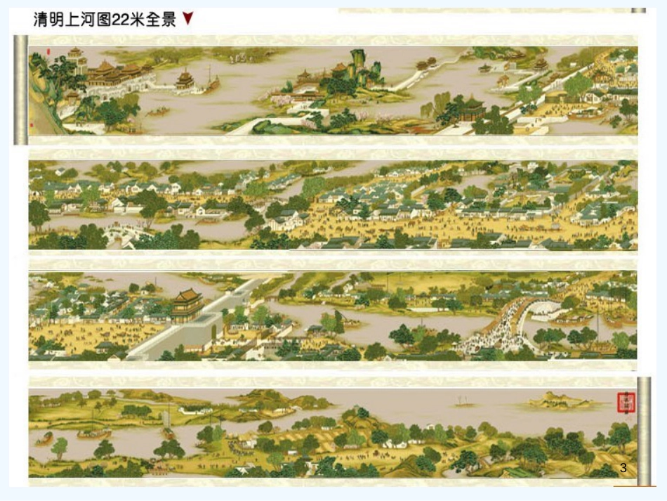 （河南专版）八年级语文上册 第五单元 20梦回繁华优质课件 新人教版_第3页