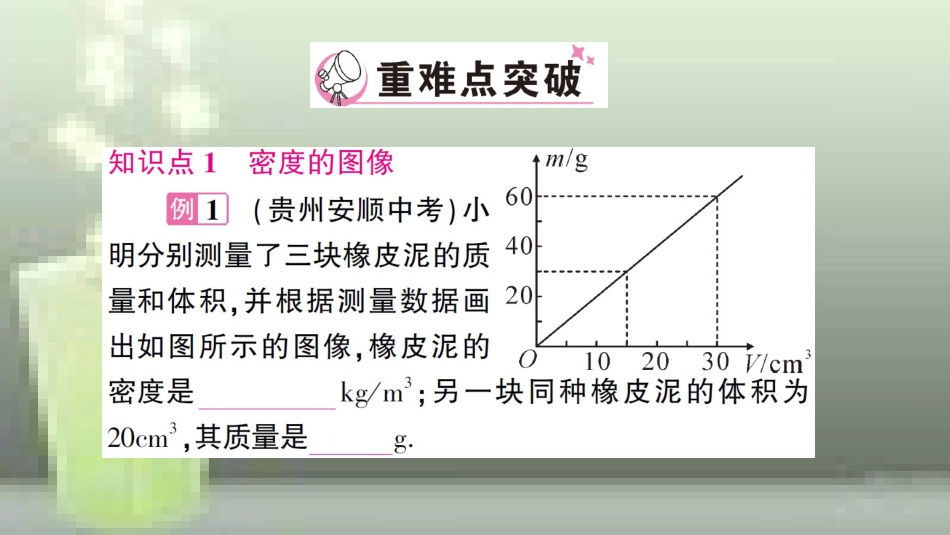 （遵义专版）八年级物理全册 第五章 质量与密度本章知识复习与重难突破优质课件 （新版）沪科版_第3页