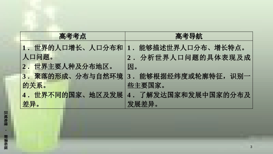 （全国通用版）高考地理一轮复习 区域地理 第2单元 世界地理概况 第4课时优质课件 新人教版_第3页