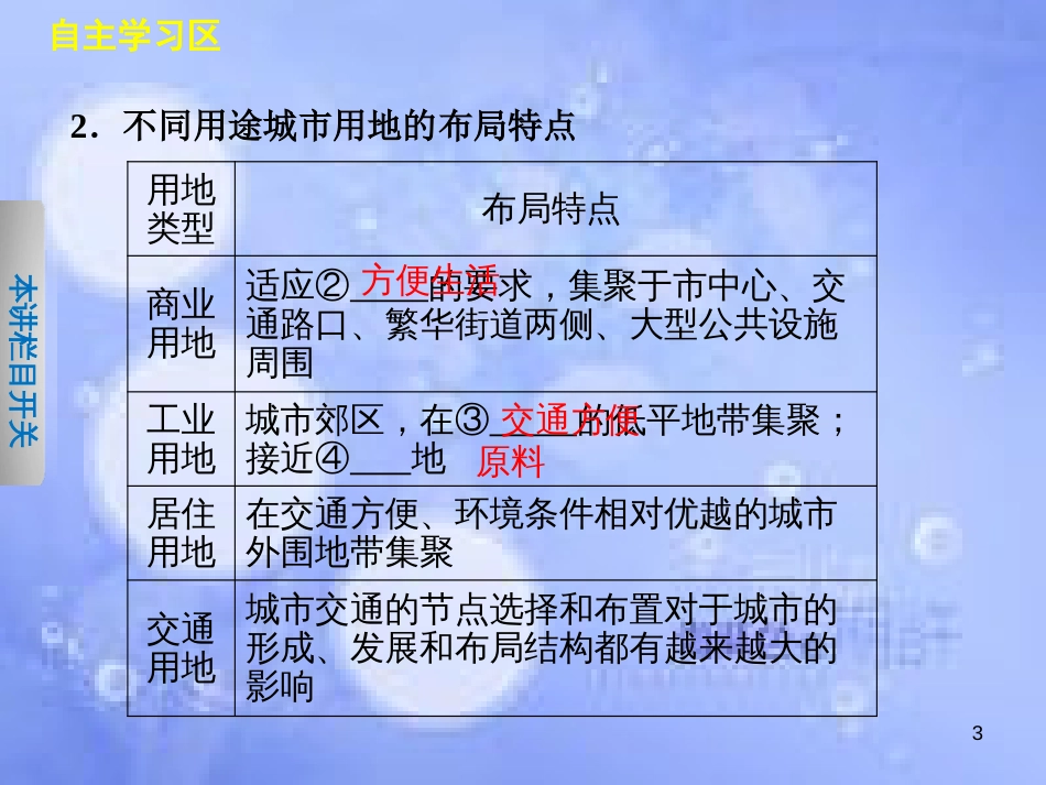 高中地理 第三章 城乡规划 3.3 城乡总体布局课件 中图版选修4_第3页