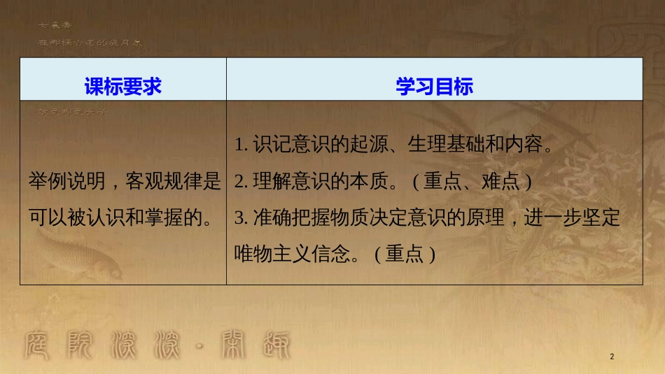 高中政治 第二单元 探索世界与追求真理 第五课 把握思维的奥妙 1 意识的本质优质课件 新人教版必修4_第2页