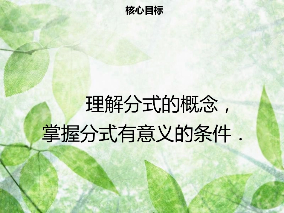 八年级数学上册 第十五章 分式 15.1.1 从分数到分式同步优质课件 （新版）新人教版_第2页