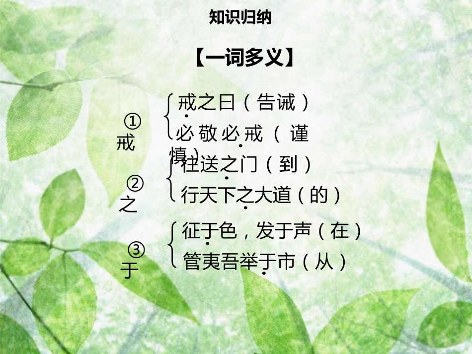 八年级语文上册 第六单元 第21课《孟子》二章习题优质课件 新人教版_第3页