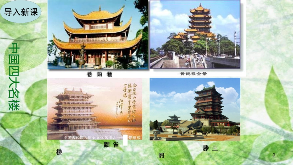 九年级语文上册 第三单元 10 岳阳楼记优质课件 新人教版_第2页