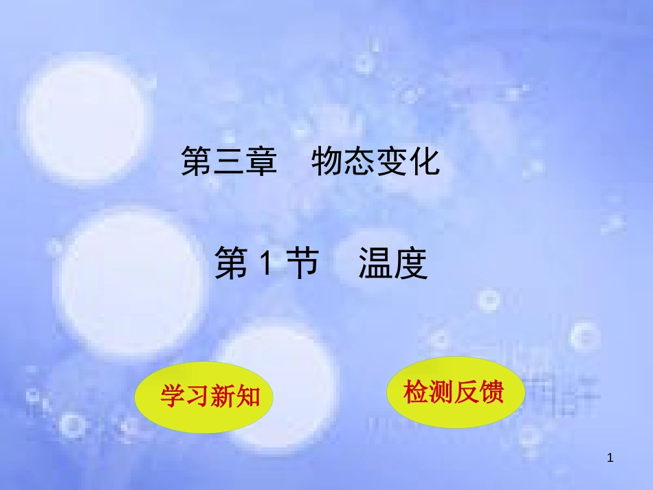 八年级物理上册 3.1 温度课件1 （新版）新人教版_第1页